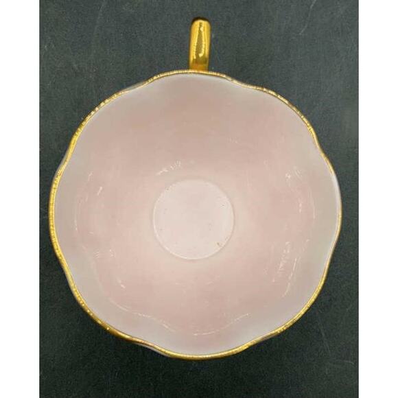 Royal Albert Braemar Bone China Tea Cup & Saucer Set of 6 Pink Gold Pinecone - Picture 7 of 16